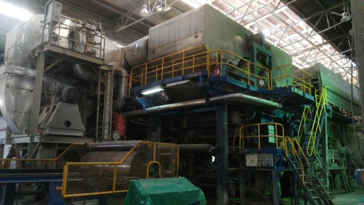 Overmeccanica, Complete Tissue Machine, 1987, 2500mm Width, 10000 T/Y Capacity