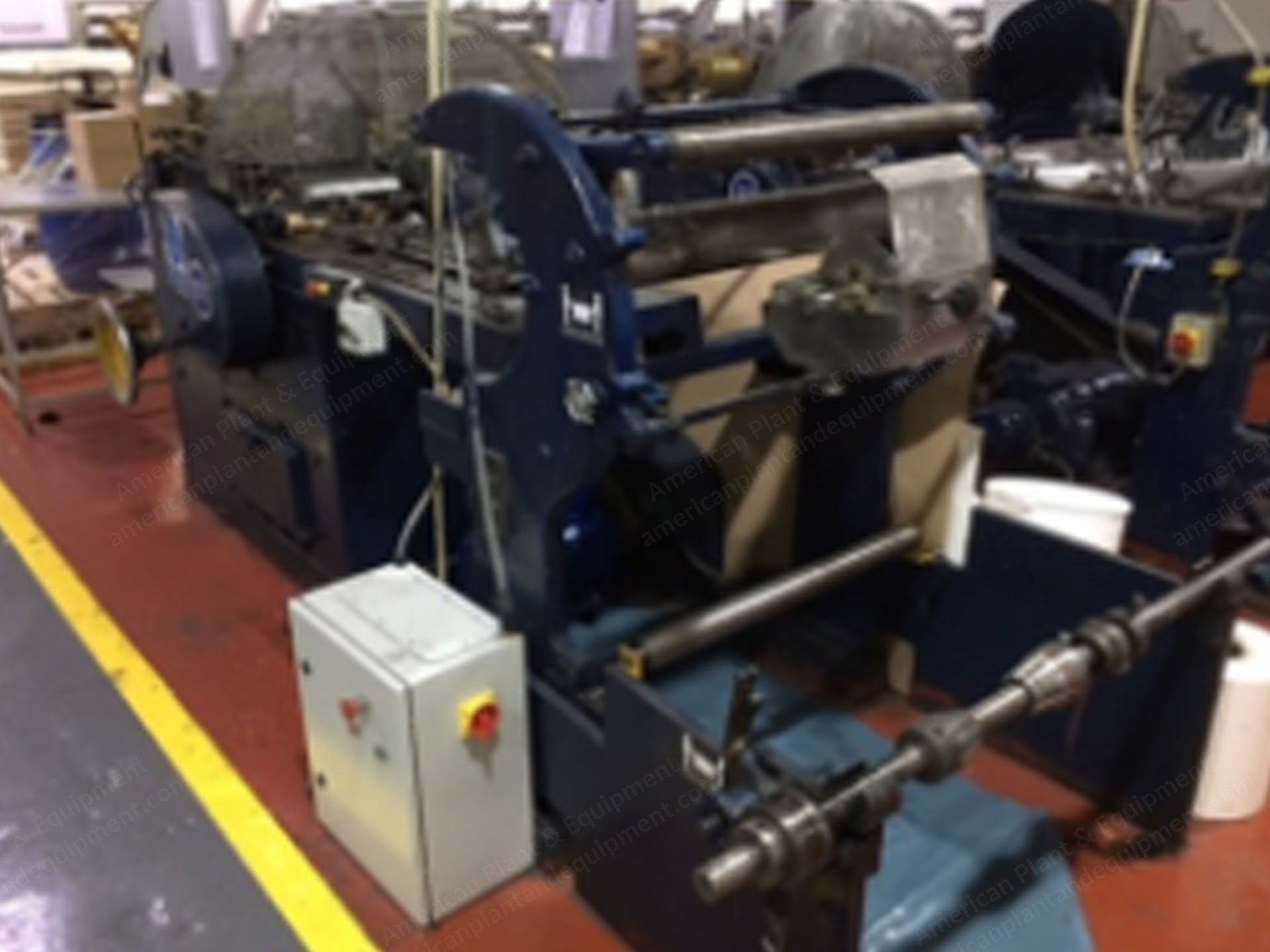 Cobden Chadwick Paper Bag Machines, Max Width 482.6mm, Max Pull 533.4mm, 4 Units