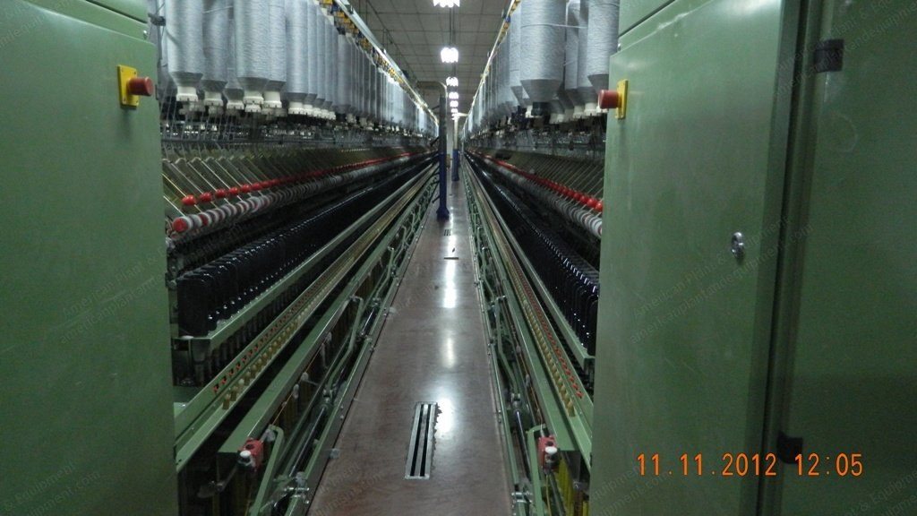 Suessen, Fiomax 1000, 1995, Ring Spinning Machine, 1008 Spindles