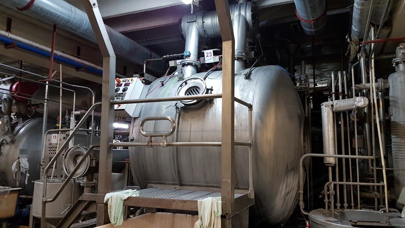 Thies, Ecosoft and Ecomaster, 1999/2004, Dyeing Machines, 150 to 800 kg Capacity, 1 to 4 Ropes, Setex Programmer