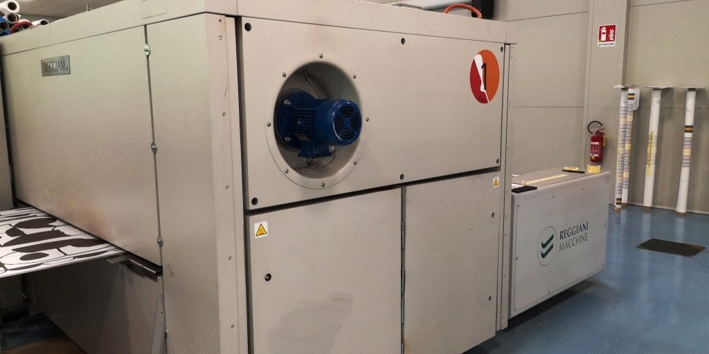 Reggiani, Renoir-180, 2013, 1800mm Working Width, 16 Heads, 8 Colors, Dryer