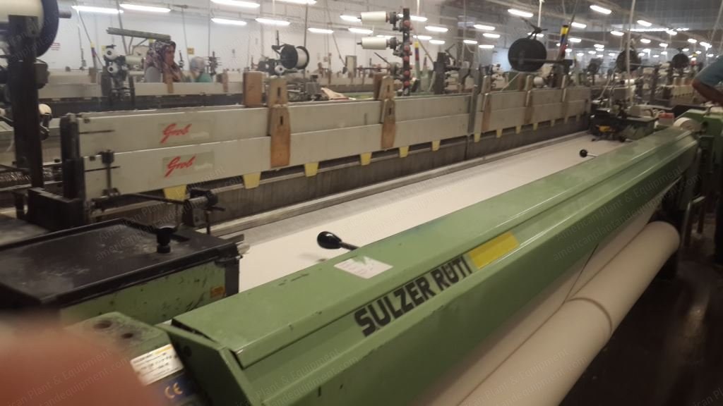 Sulzer, P7100, 1993, 3600mm, 10 Levers, Cam Motion