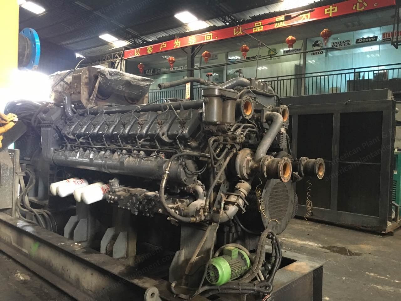 Deutz, TBD 620V16, 2001, 2000 kVA, 50Hz