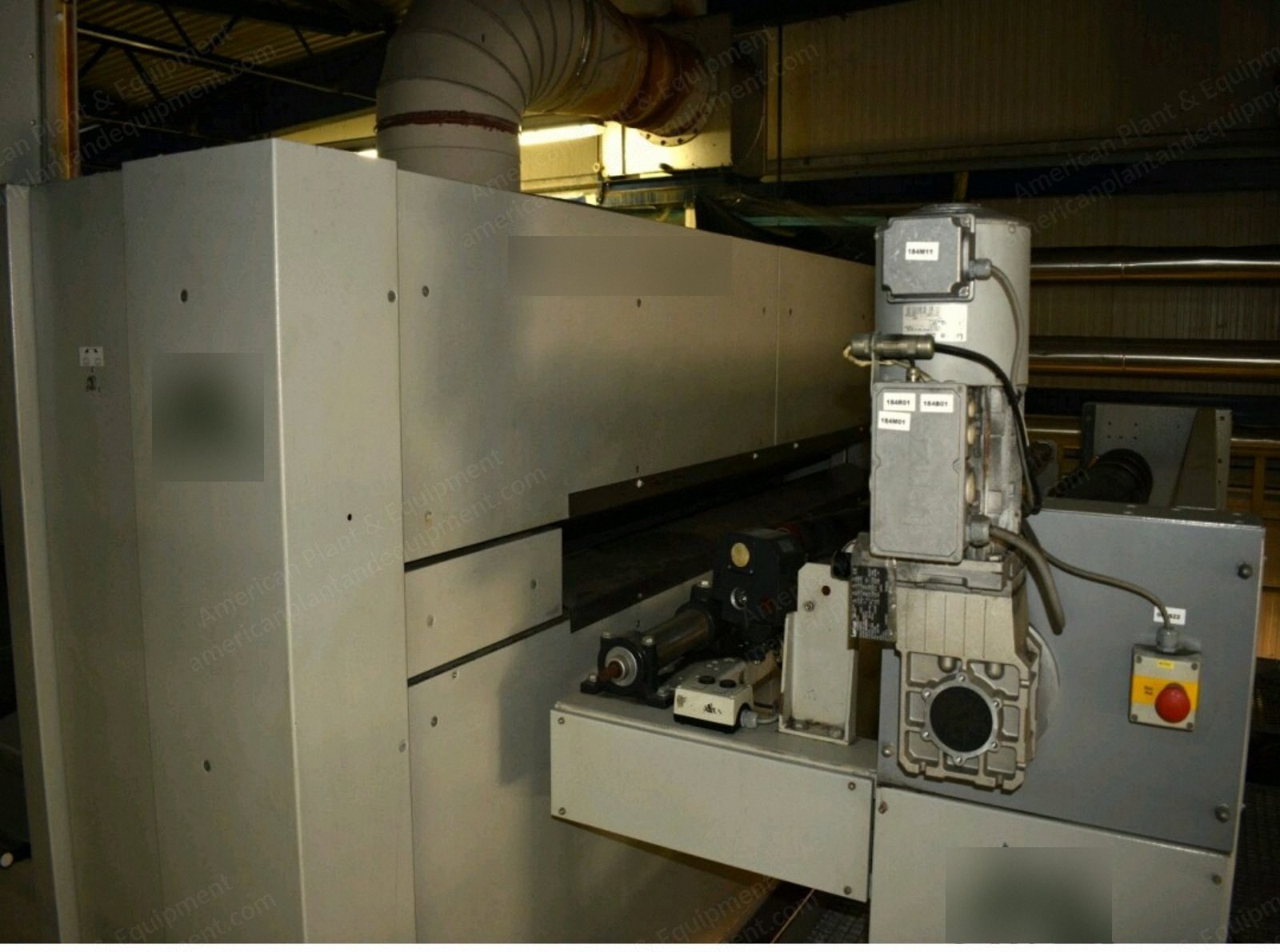 Gaston, CFS Foam Coating Line, 2007, 1800mm Working Width, Dual Applicator