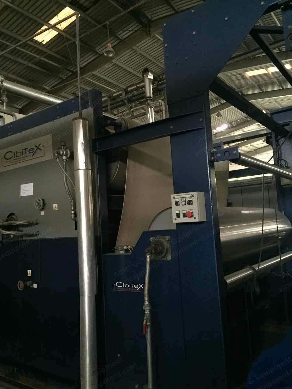 Cibitex Compactor, 2010, 2400mm Width, Rubber Blanket, for Open Width Knitted Fabrics