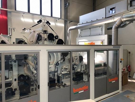 Bematic, Double Doffer Card, 2022, Working Width 2500mm, Avantrain + 1 Swift, Capacity up to 800 kg/h