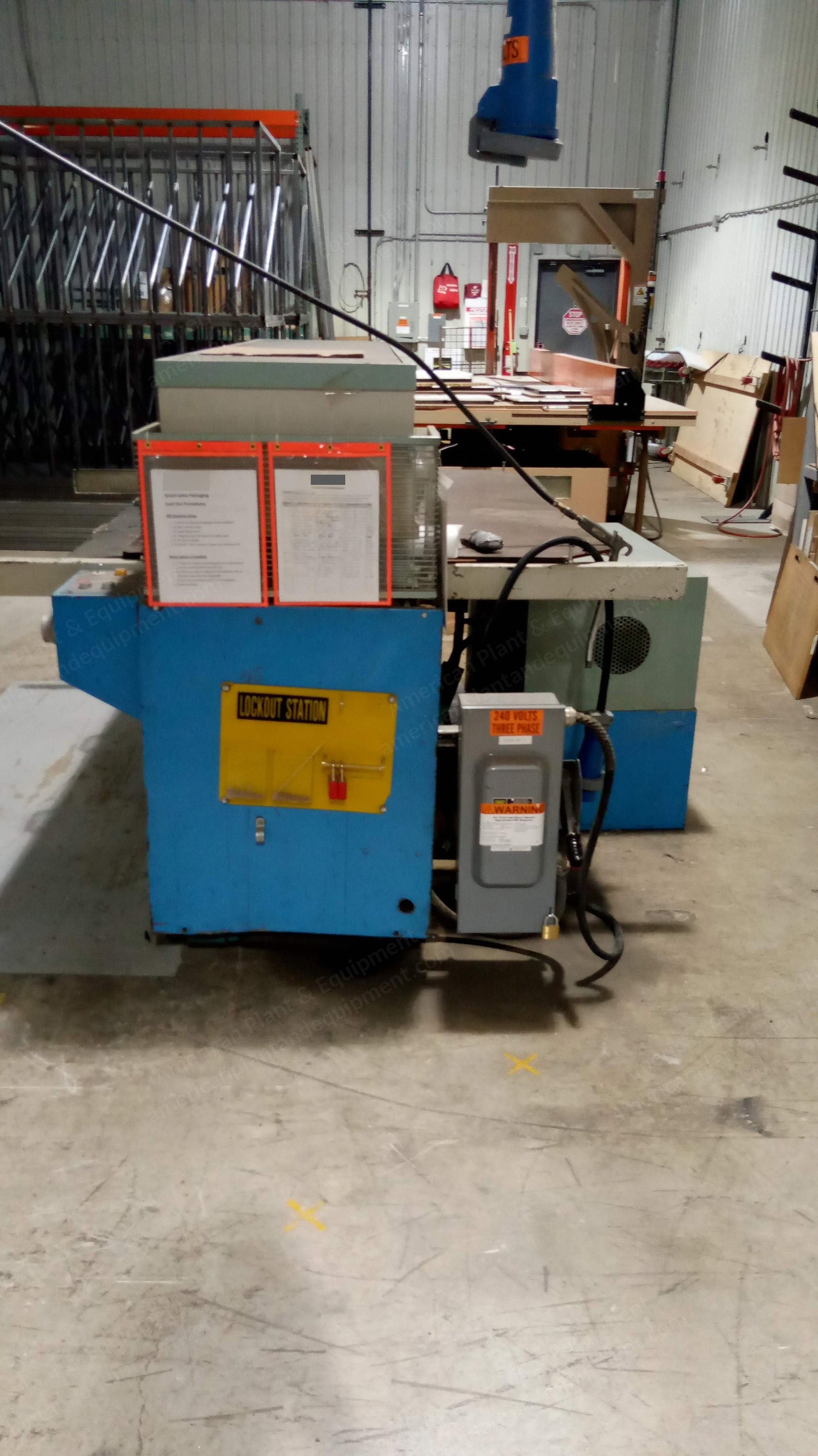 Samco-Strong, 70-62, 70 Ton Cutting Press, Sliding Table, 67x32 inch Bed