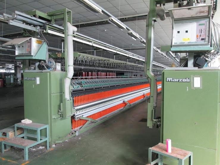 Marzoli, NSF-3, 1995, Linked-Coner Murata 7-V, 960 Spindles, 75mm Gauge, 54mm Ring Diameter