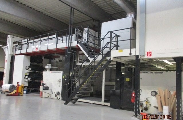 Windmoller & Holscher, Olympia Stellaflex, 1998, 1250mm Printing Width, 8 Colors, 365 m/min
