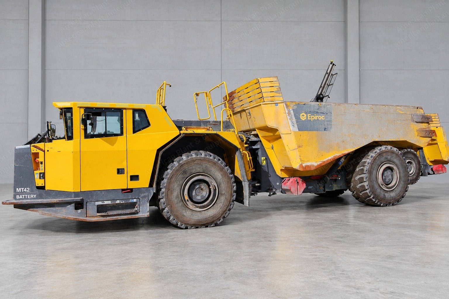 Epiroc, MT42, 2023, Battery Underground Mining Truck, 2723 Hours