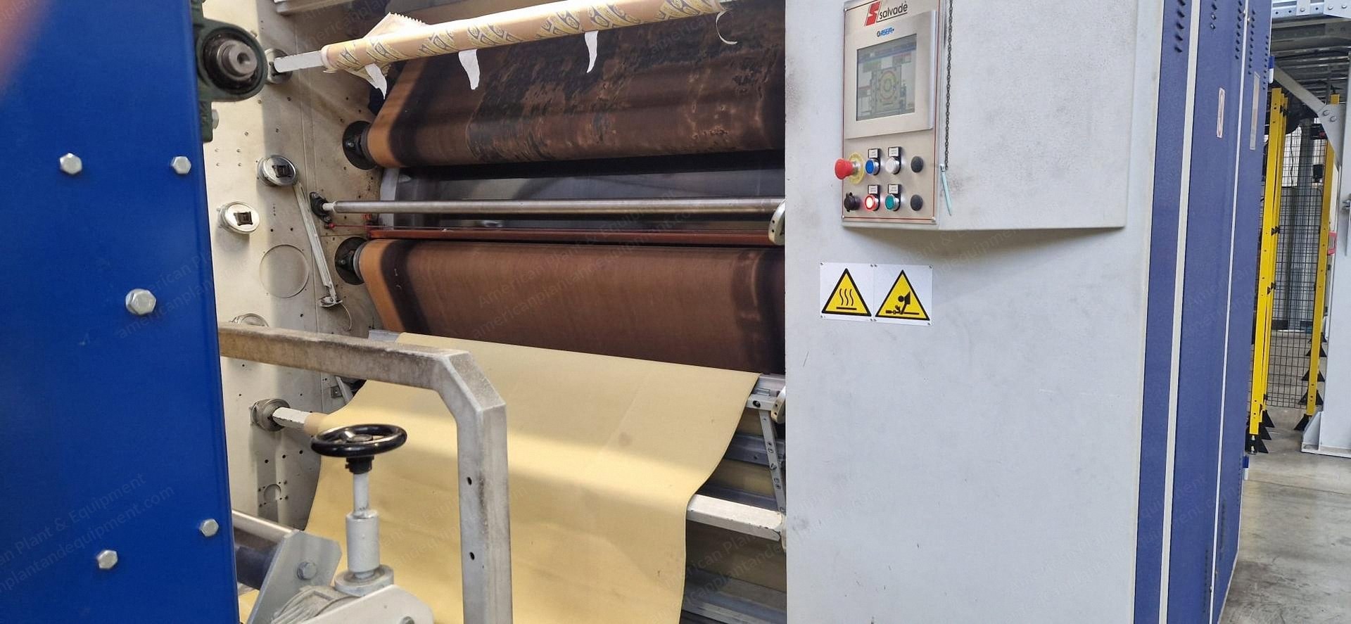 Salvade, Combi 1521, 2018, Laminating Calender Line, 1800mm Working Width, 1600mm Calender Diameter