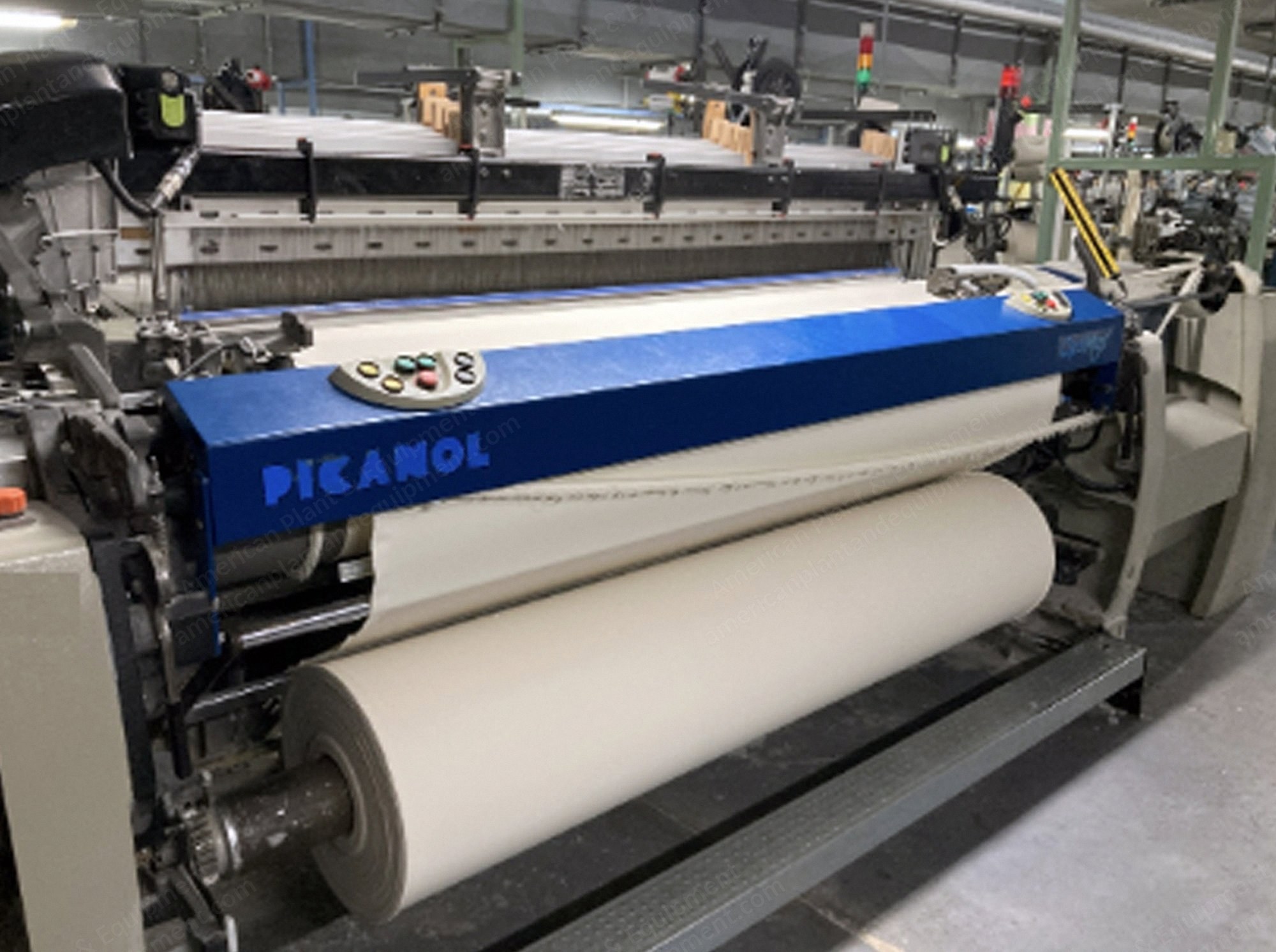 Picanol, Optimax, 2012, Weaving Machine, 2200mm Width, 8 Colors, Staubli 2861 Dobby