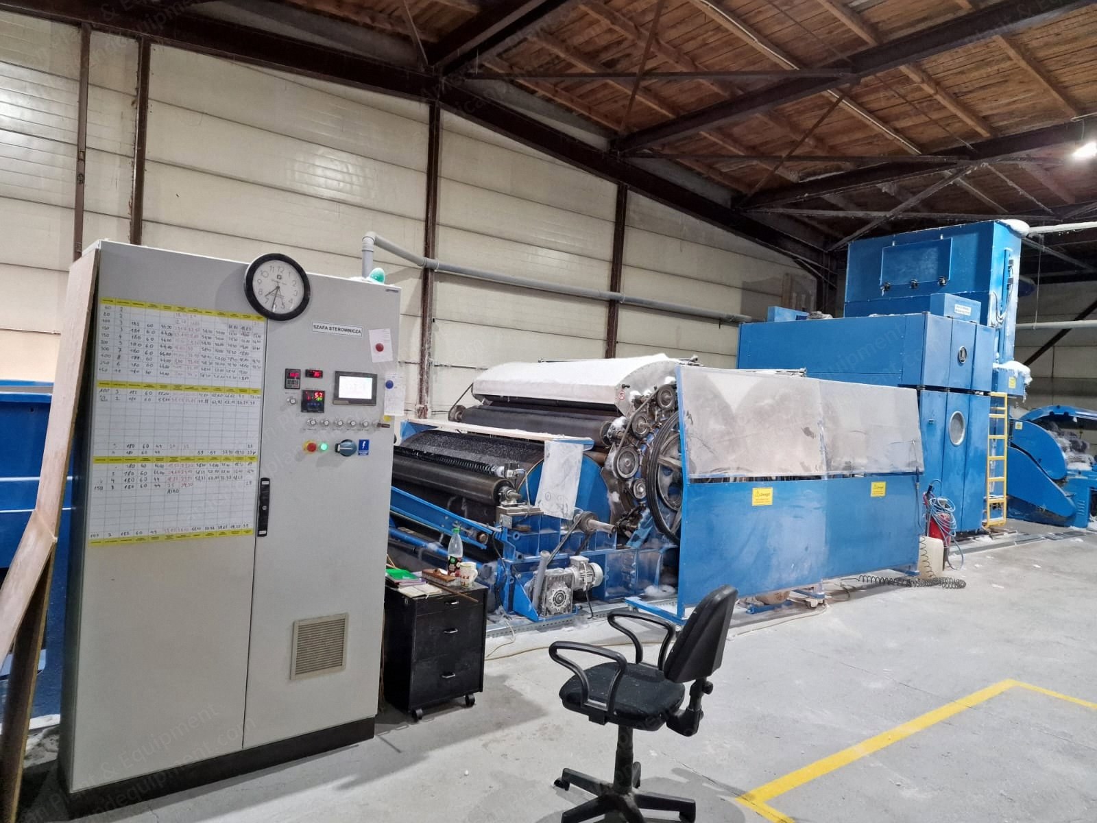 Falubaz, Befama, Tekatex Nonwoven Line, 1988 to 2018, 2800mm Final Product Width