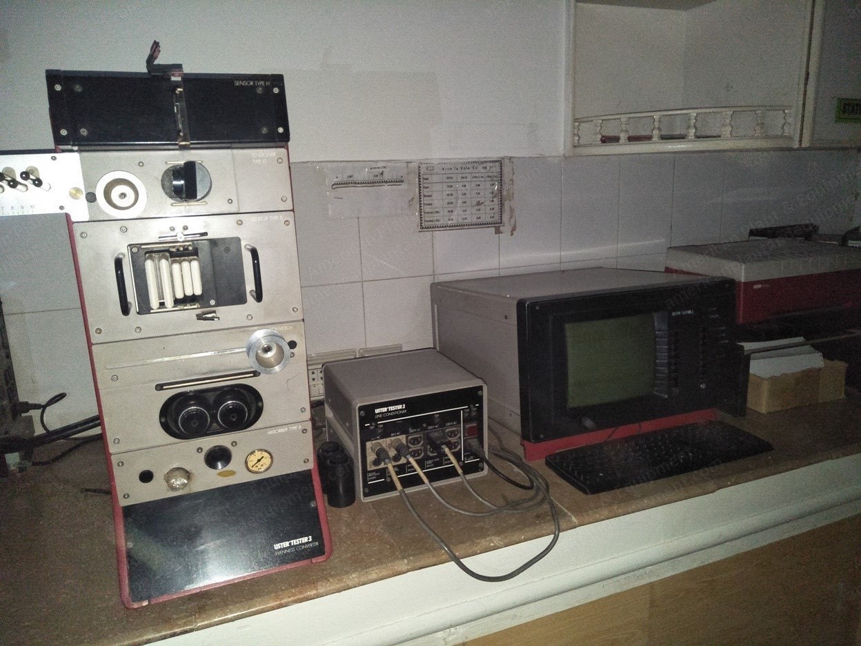 Uster, Tester 3, 1993, with Hairiness (OH) Module, Evenness Converter, Sensor B