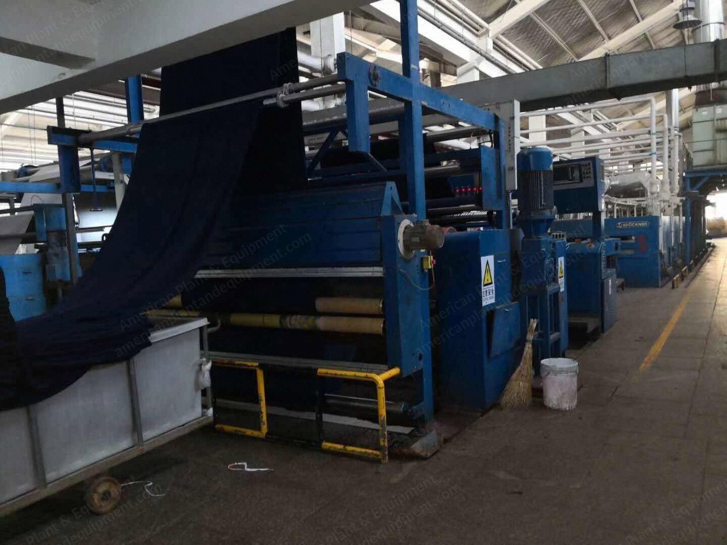 Bruckner and Reffedue Stenters, 2600mm Width, 6 to 7 Chambers, Oil Heated
