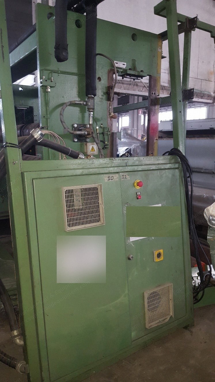 Comerio Ercole, Double Cylinder Thermobonding Calender, 2006, Working Width 2500mm, Cylinder Diameter 410mm, Pressure 100 N/mm