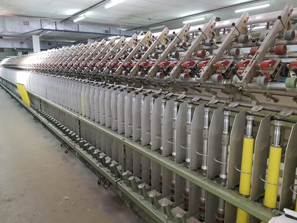 NSC, CF 29, 1985, Ring Spinning Frame, 130 Positions, Double Draft, Ring Diameter 120mm