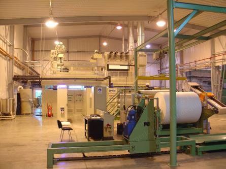 Impianti, Spunbond Line, 2005, 1700mm Width, 622 kg/hr Capacity, 10-150 GSM