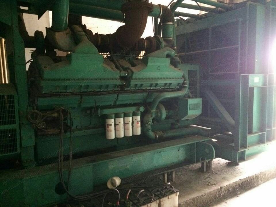 Cummins, QSK60-G4, 2003, 2000kVA, 50Hz, 387 Hours