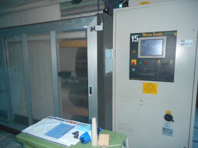 Mario Crosta, MC 10, 2003, Raising Machine, 2800mm Working Width, 30 Rolls