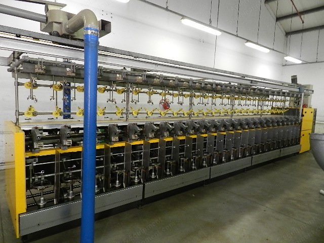 Saurer Hamel, Twisting Plant, 1988-1999, 6 Twisters, 1 Yarn Steamer