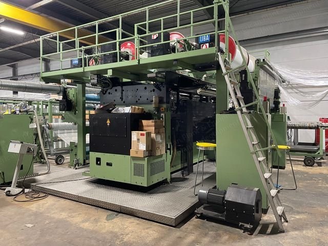 Liba, DG 6-30 2HS ELS, 2007, Warp Knitting Machine, 2130mm Working Width, Gauge 1/6"