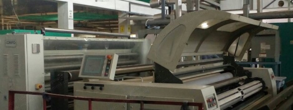Navis, TM100, 2008, Open Width Shoe Compactor, 2400mm Width, Steam Heated
