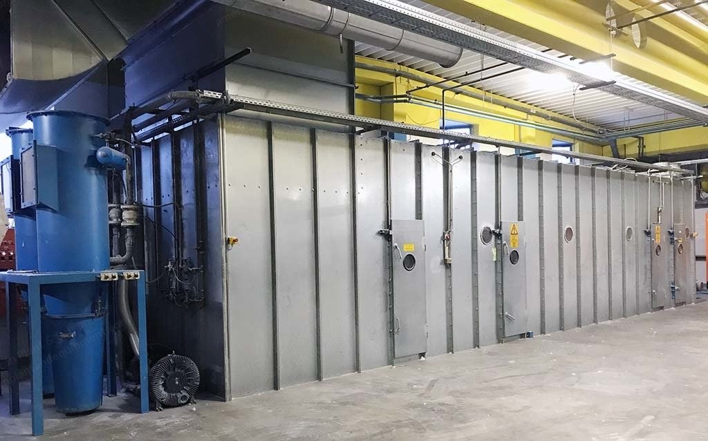 Prött, Drum Filter Plant, 1997, 60000 m³/h, 30 kW, 9000x3500x3500mm