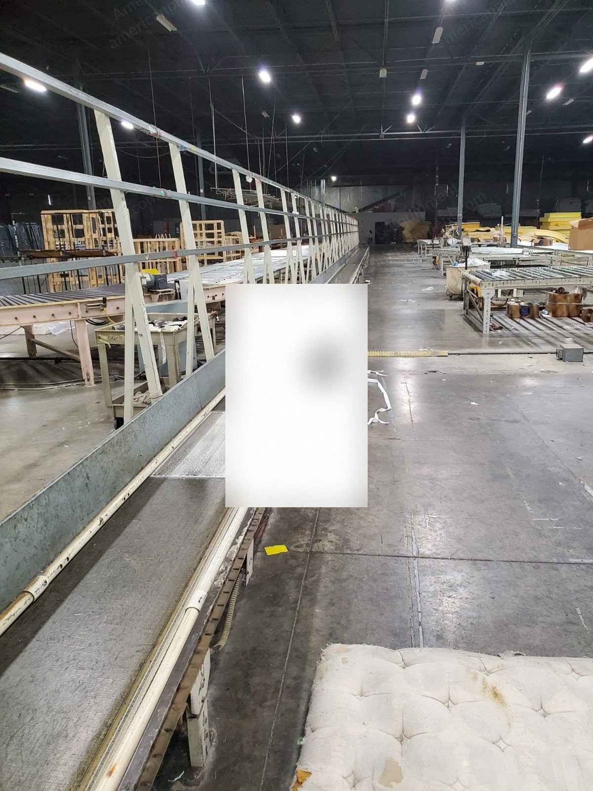 Conveyor System, Motorized & Non-Motorized Sections, 72-91.5" Width, 5-10' Length