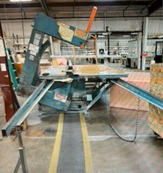 Edge-Sweets, Model A-1, Tilt Band Saw, 11' Cut Length, 6" Inside Blade, 48" Outside Blade, 25" Tall