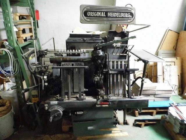 Heidelberg, OHT-GTS, 1984, 320x450mm Die-Cut, 60 Tons, 4000 sheets/hour