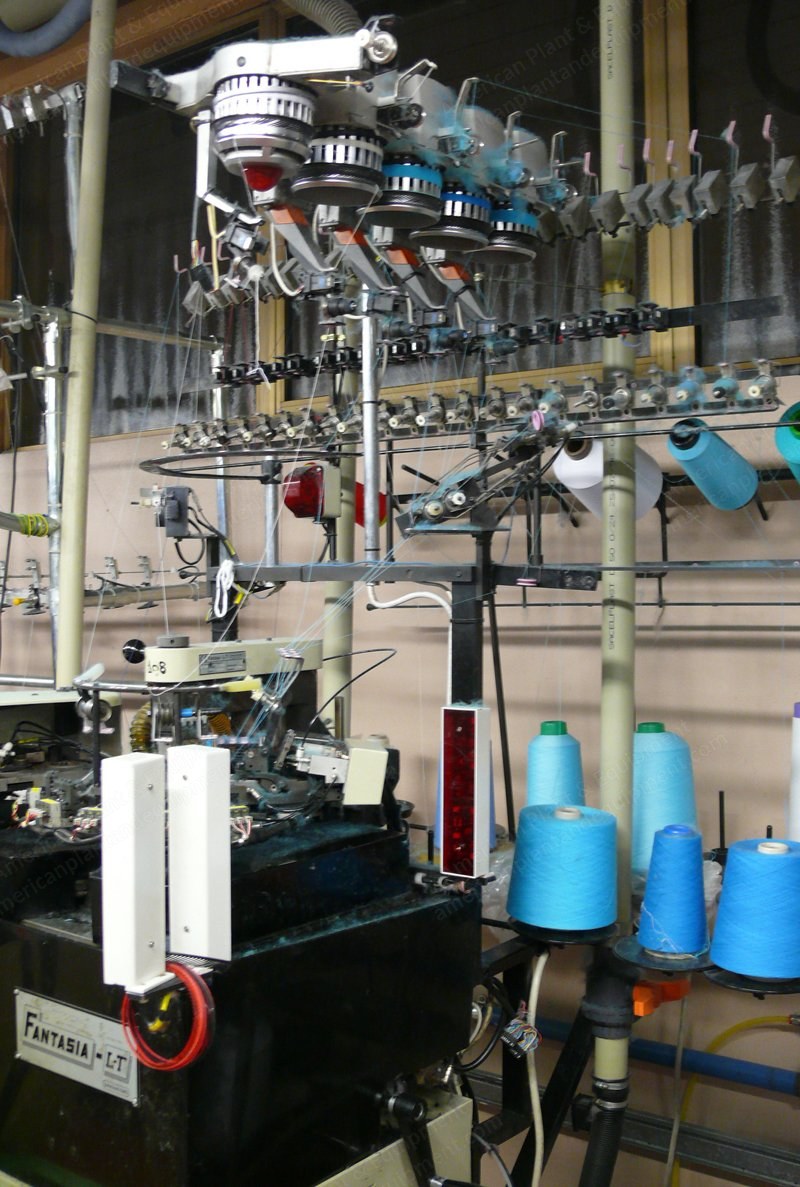 Sangiacomo, Fantasia 1C, 1998, Lin Toe Sock Machine, Cylinder 3 3/4", 144 to 200 Needles