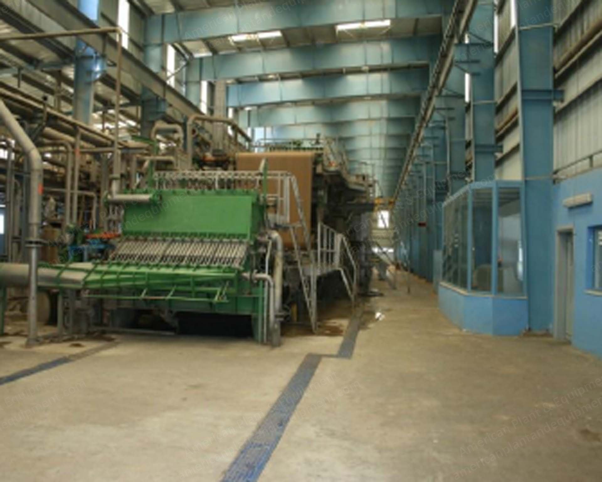 Allimand, Paper Mill Line, 2500mm Trim Width, 120 T/Day Capacity