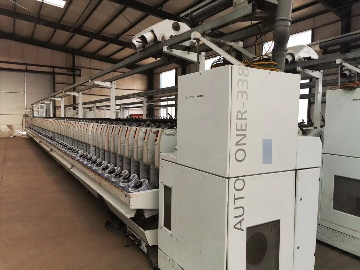 Schlafhorst, Autoconer 338, 2007, 60 Spindles, Uster Quantum 2 Cleaner, Waxing