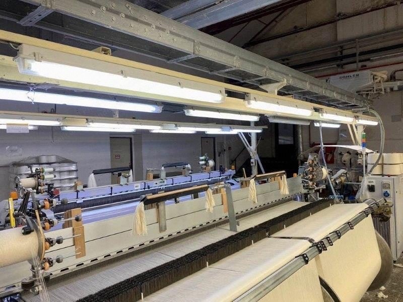 Vamatex, Silver 501, 2012, Rapier Loom, Working Width 3600mm, Staubli 2670/B Dobby, 8 Colors