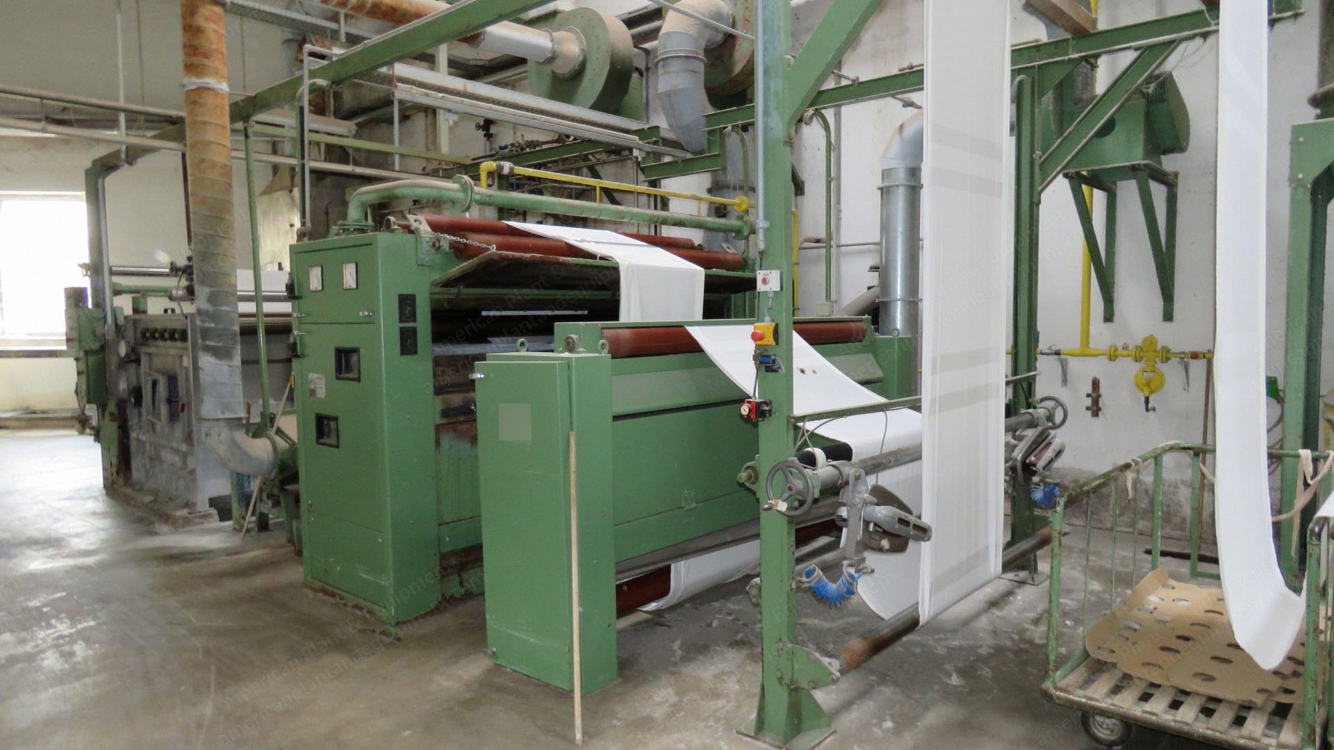 Osthoff, PK90, 1992, Singeing Machine, 2300mm Working Width, 2 Flame