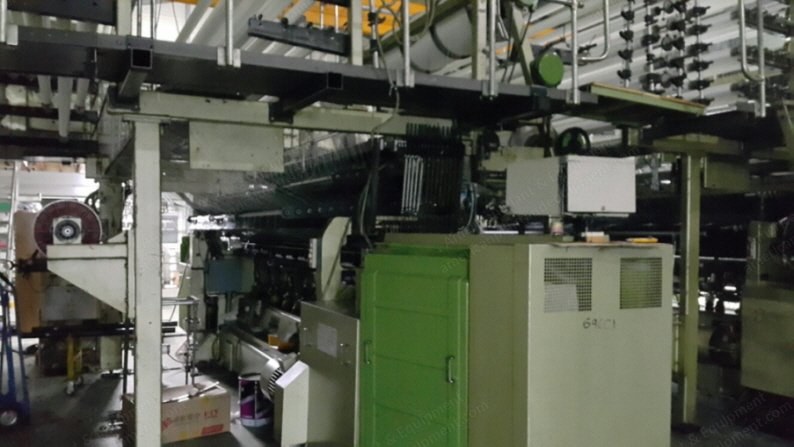Karl Mayer, MRSE J 48/1, Raschel Jacquard Computerized Design Machine, Width 130", 56 Bar, Gauge 24E