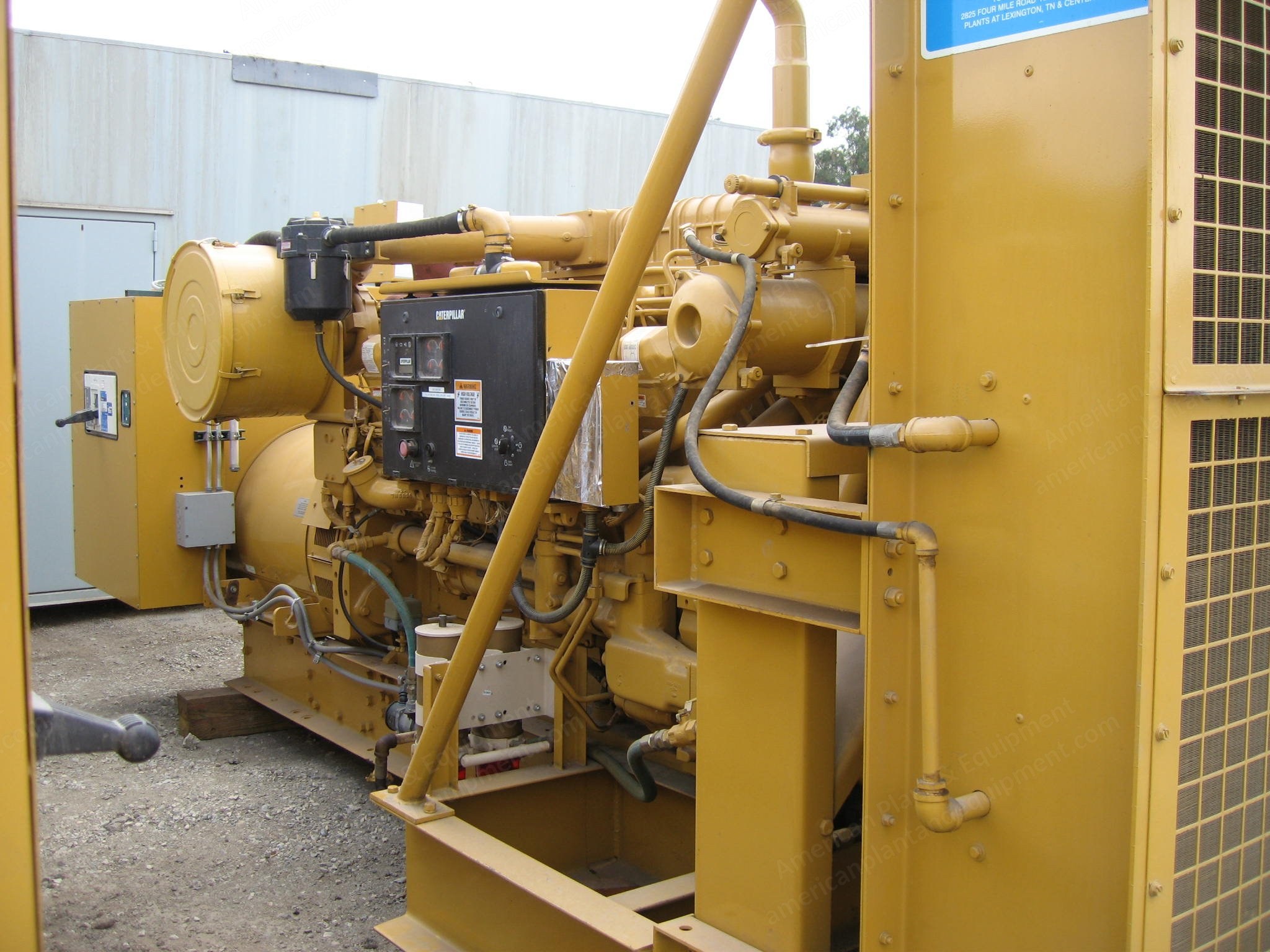 Caterpillar, 3512B, 2000, 1250kW, 60Hz, 480V, Diesel Generator