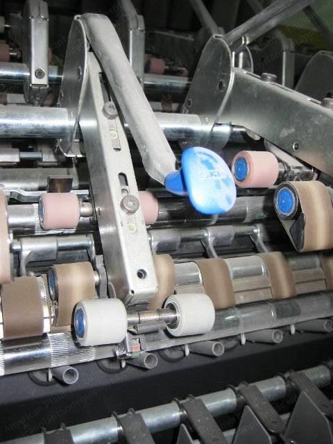 Zinser, RM 350, 2000, 1104 Spindles, 42mm Ring Diameter, 70mm Gauge, Automatic Doffing