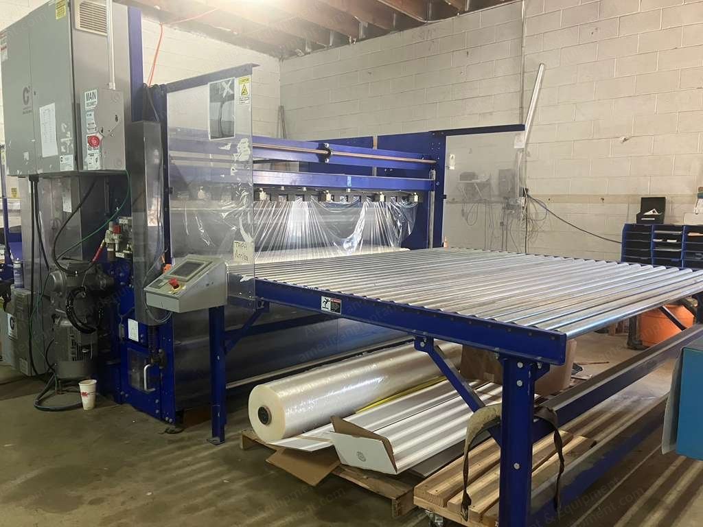 C-3 Roll Pack Machine with Box Line, 100" Exit Width