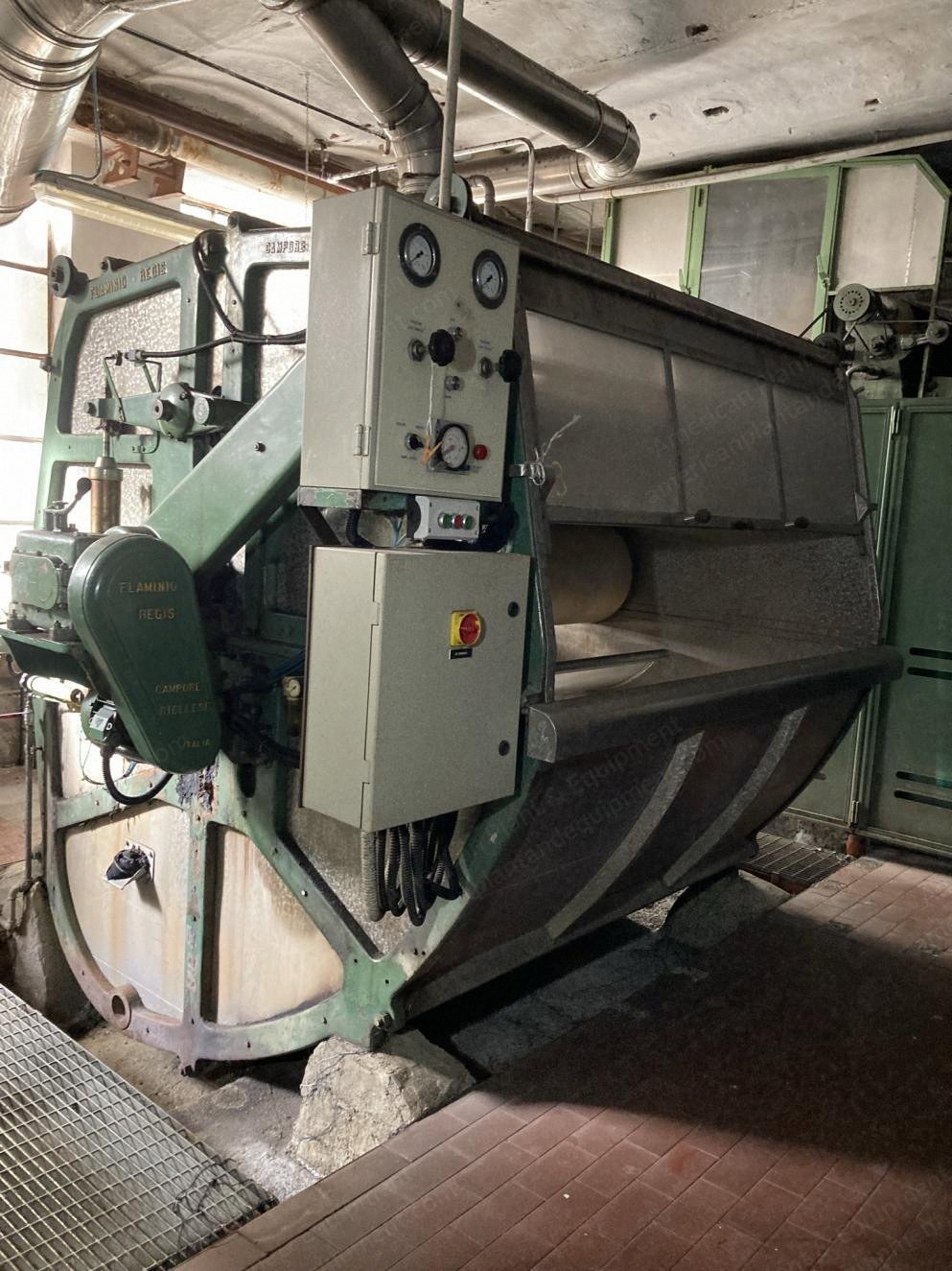 Flaminio Regis, Rubber Cylinder Washing Machine, Working Width 1800mm