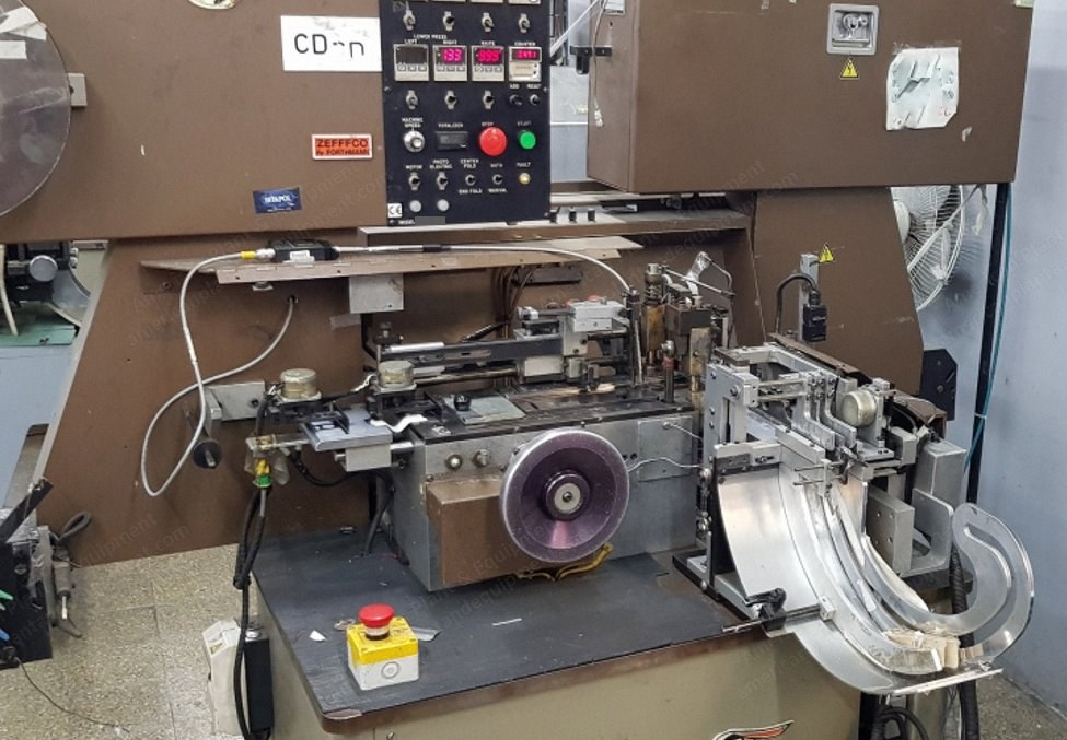 Forthmann, ZFP-II 75 and Model 50, Label Cut and Fold Machines