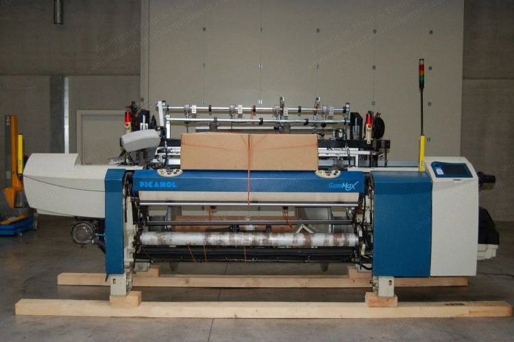 Picanol, GamMax-8-R-190, 2004, Rapier Loom, Working Width 1900mm, 8 Colors, Staubli Dobby 2670