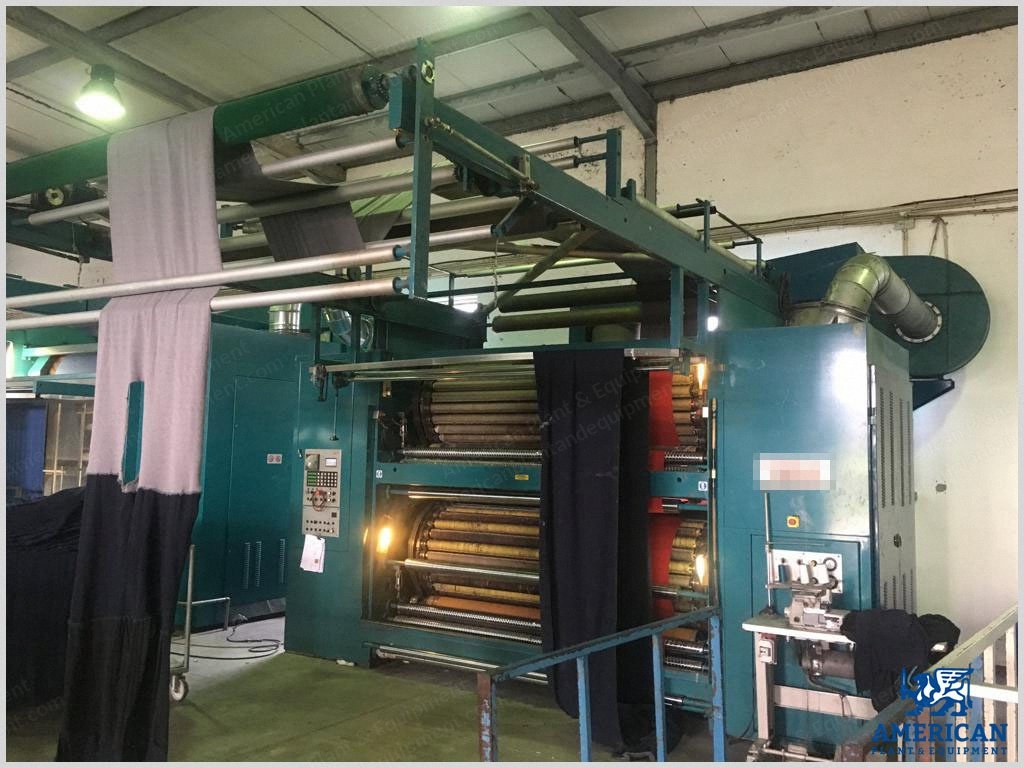 Lafer, GRI 90 Duplex, 2000, Double Drum Raising Machine, 2400mm Working Width, 48 Cylinders