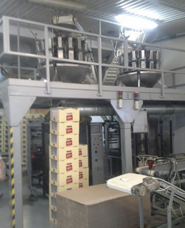 Appec Astro, BSV 04 CO, Vertical Bagging Line, Multihead Weigher EKVM 16/2S, 160 bags/min