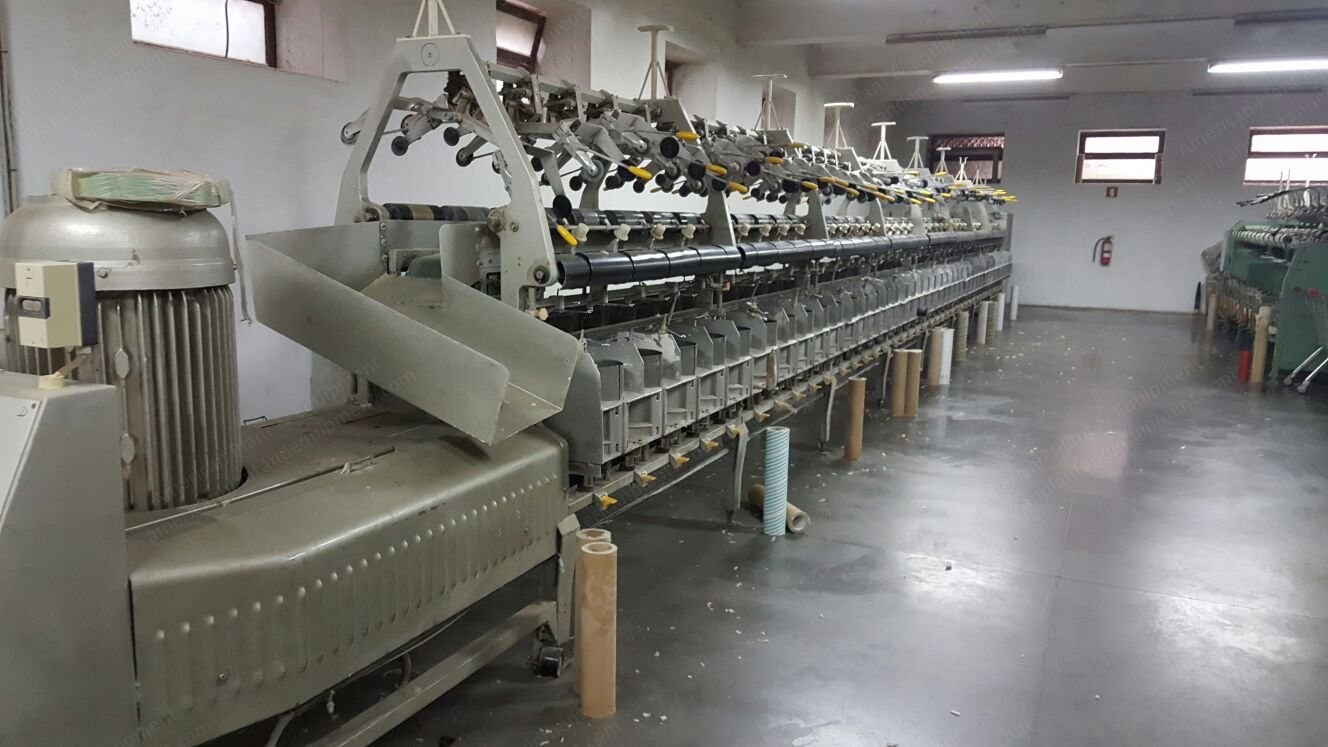 Volkmann, VTS 06-S, 1972, Twister, 80 Spindles, 10" Exit, 10" Feeding