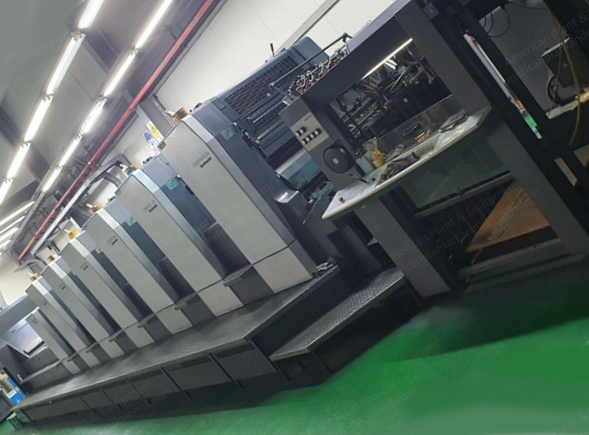 Heidelberg, CD102-6+LX, 2001, 28x40 Inches, 6 Colors, Tower Coater