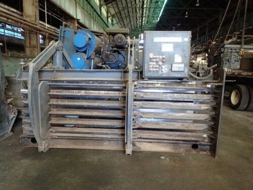 American, 804310150F, 1993, Horizontal Baler, Auto Wire Tie, Dual 75HP, 43x43 inch Chamber