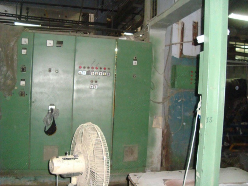 Goller Mercerizing Machine, 1984, 2800mm Width, 2-Chamber Washing, 12 Drying Cylinders