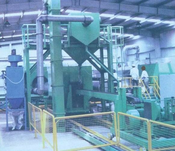 NovaStar, MS472, Steel Pipe Internal Shot Blasting Machine, Mobile Impeller Head